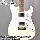 Bacchus GIN-FORCE/RSM OWH ヨメトオレ Marcoモデル【アウトレット特価】【送料無料】エレキギター バッカス 限定特価