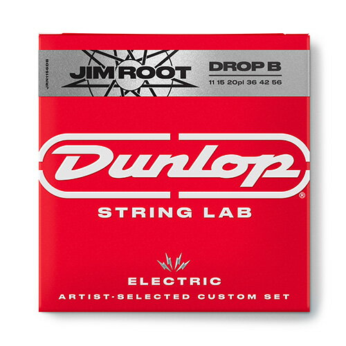 Dunlop (Jim Dunlop) Jim Root String Lab Series Guitar Strings (11-56/Drop B)【送料無料】【定型郵便発送】