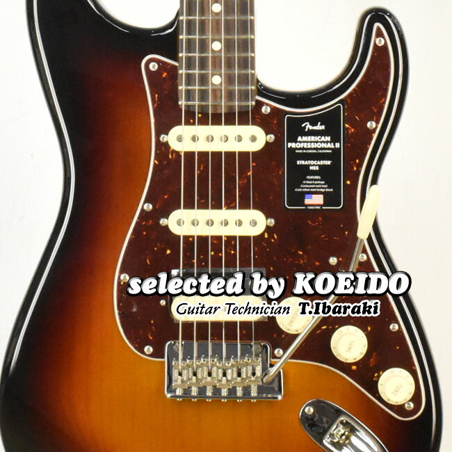 NewFender USA American Professional2 Stratocaster HSS RW 3CS(selected by KOEIDO)ŹĹ̳ʤHSSȥȡեƲ