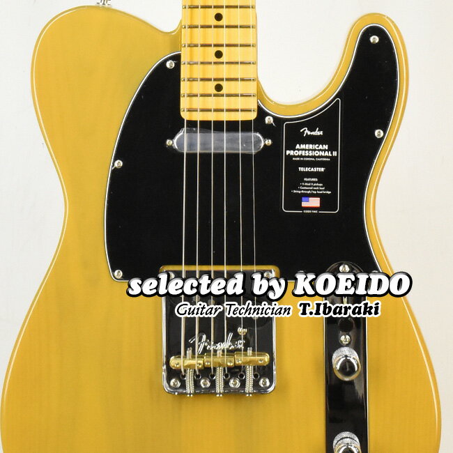 NewFender American Professional2 Telecaster MN Butterscotch Blonde(selected by KOEIDO)ŹĹס̳̿ʤΰܡեƲ