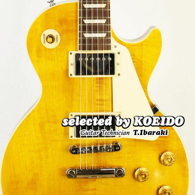 【New】Gibson Les Paul Standard 50s Figured Top Honey Amber(selected by KOEIDO)店長厳選、別格の最新スタンダード！