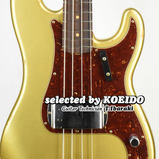 【New】Fender USA Custom Shop LTD '62Precision Bass Relic AAZG RW(selected by KOEIDO)店長厳選！実に久々、別格の限定プレベ・レリック！フェンダー　光栄堂