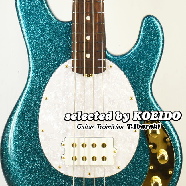 【New】Musicman StingRay 4 Special RW Ocean Sparkle( ...