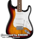 【New】Fender Standard Stratocaster LF 3CS(Fine tuned by KOEIDO)【フェンダーストラップ&レビュー特典付き!】