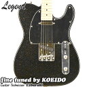 Legend by Aria LTE-Z GLBK(Glitter Black) 限定モデル エレキギター テレキャスター【ストラップサービス中】【送料無料】初心者 入門用