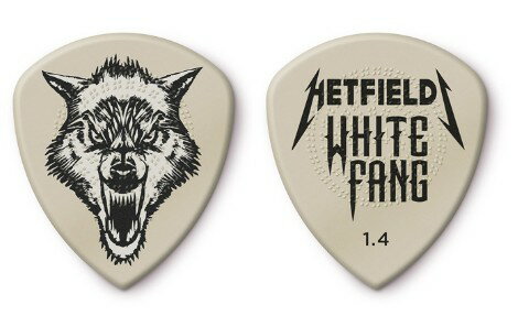 メタリカ、James Hetfieldの激しいリフワークに耐えうる素材としてFlowをチョイス。表面に施されたグリップにより激しい演奏でもピックがズレず演奏を支えます。1.4mm x6枚パック。 厚さ：1.4mm 6枚入りプレイヤーズパック　