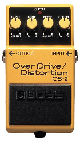 BOSS OS-2 OverDrive/Distortion【レターパック発送】【送料無料】ボス エフェクター オーバードライブ ディストーション