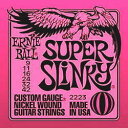 ERNIE BALL #2223 Super Slinky エレキギター弦【送料無料】【定形外郵便発送】アーニーボール