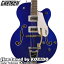 Gretsch Electromatic G5420T Classic HOLLOW BODY SINGLE CUT WITH BIGSBY Azure Metallic【クリップチューナープレゼント】【送料無料】グレッチ　エレキギター