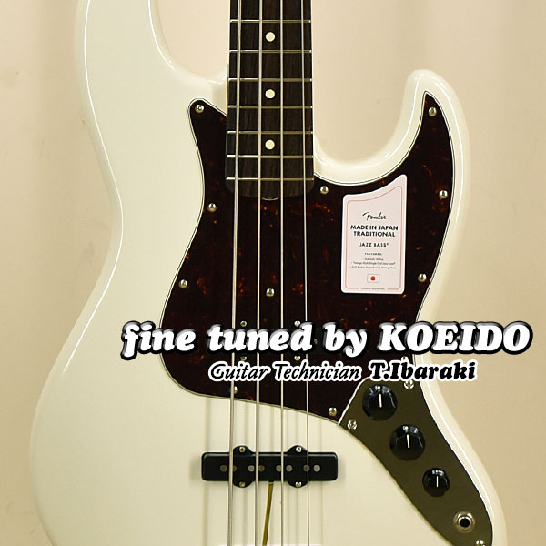 ベース, エレキベース Fender Made in Japan Traditional II 60s Jazz Bass OWT(Fine Tuned by KOEIDO) 