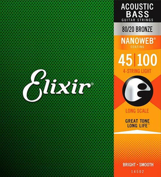 Elixir Acoustic Bass Strings Light #14502