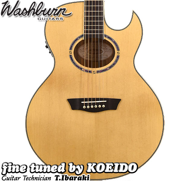 （お取り寄せ商品）Washburn アコースティックギター Festival Series EA20S-Nuno Bettencourt ヌーノベッテンコートモデル【送料無料】ワッシュバーン エレアコ