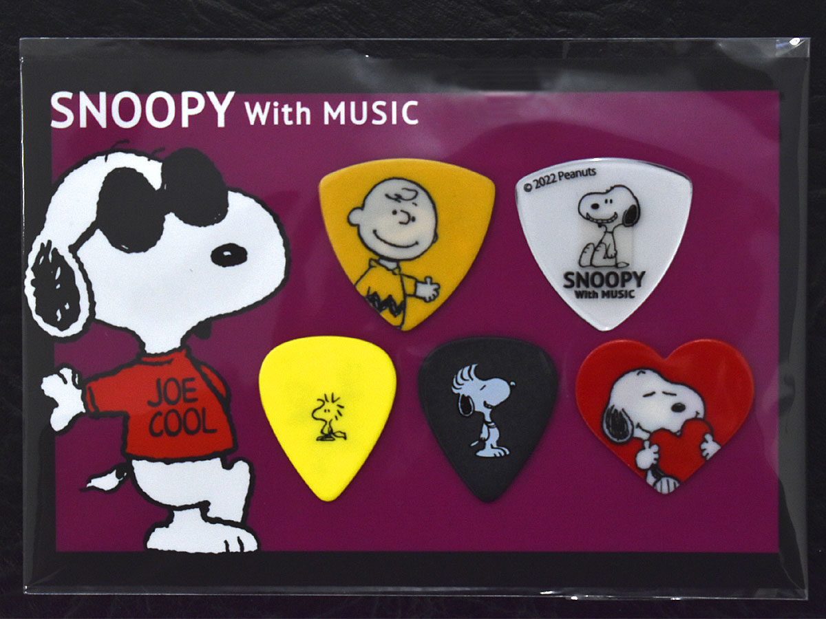 Teeda SNOOPY スヌーピー ピックセットギターピック