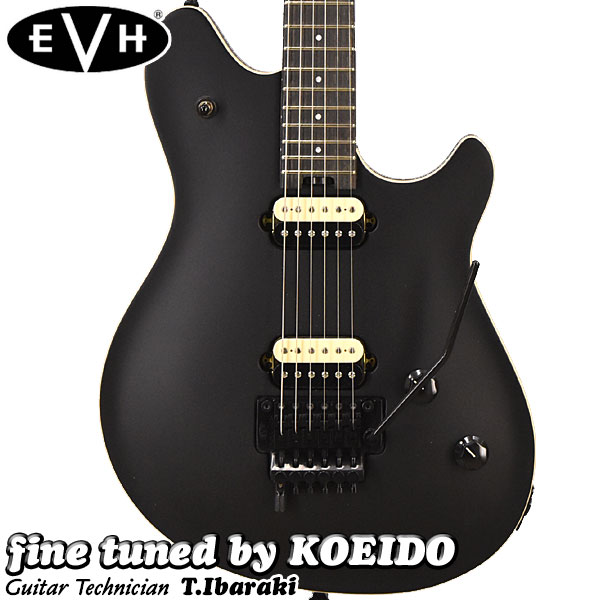 EVH Wolfgang Special Ebony Fingerboard Stealth Black(fine tuned by KOEIDO)【送料無料】ヴァンヘイレン エレキギター