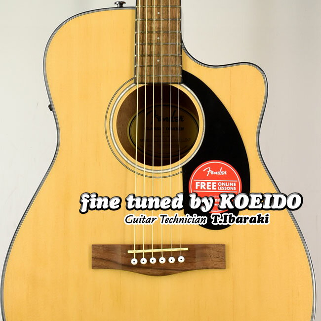 Fender Acoustics CC-60SCE Concert NAT(fine tuned by KOEIDO) フェンダー　アコースティックギター　エレアコ