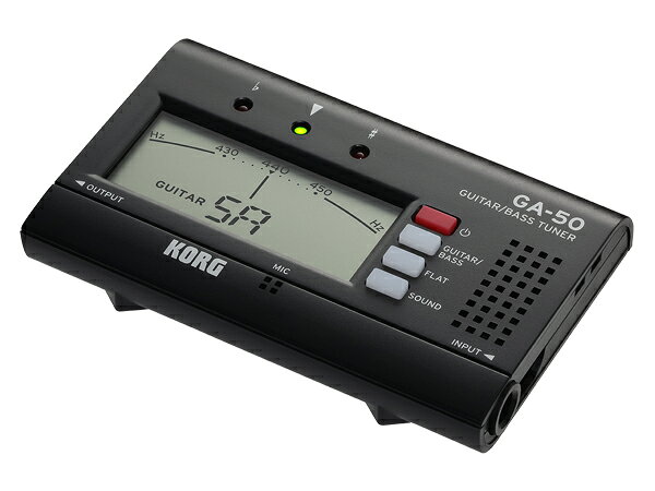 KORG GA-50 ギター・ベースチューナー【送料無料】【定形外郵便発送】
