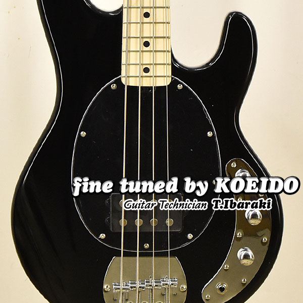 Sterling by MUSICMAN S.U.B Series RAY4 BLK/M【アーニーボールストラップサービス＆レビュー特典付き】【送料無料】エレキベース