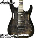 Jackson JS SERIES DINKY JS32 DKAP Transparent Black【スペア弦プレゼント&レビュー特典付き!】【送料無料】ジャ...