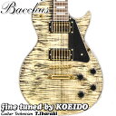 Bacchus DUKE-CTM-FM ST-CHG【アウトレット特価】【送料無料】エレキギター バッカス レスポールカスタム 限定特価