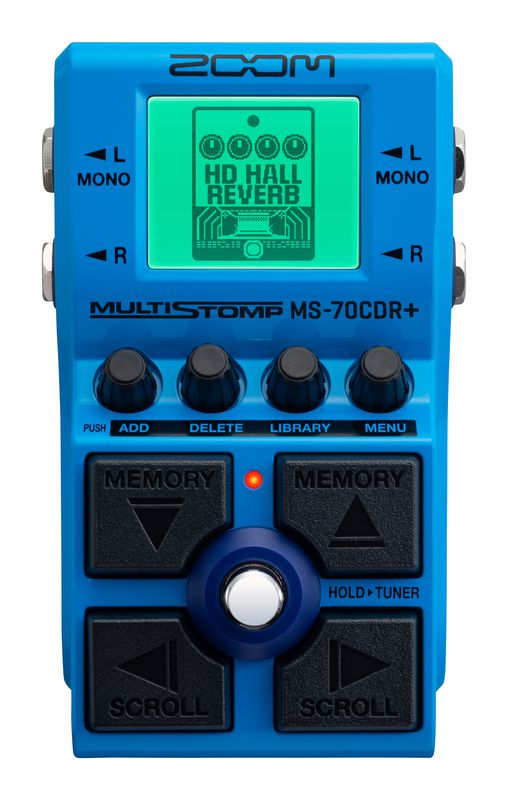 樂天商城 - ZOOM MS-70CDR+ MultiStomp【レターパック発送】【送料無料】ズーム マルチエフェクター