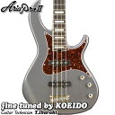 Aria ProII RSB-800 CM(Charcoal Metallic)【クリップチューナー付き】【送料無料】アリア エレキベース