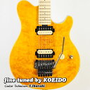 【New】Sterling by MUSICMAN AX40 Trans Gold(fine tuned by KOEIDO)【korg pitchstrapサービス中!】AXISを再現したAX40が限定で!