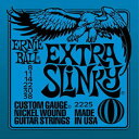 ERNIE BALL #2225 Extra Slinky エレキギター弦【送料無料】【定形外郵便発送】 その1