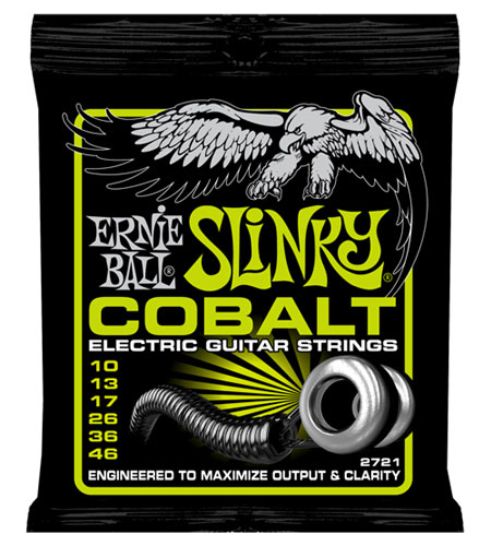 ERNIE BALL #2721 Cobalt Regular Slinky コバルト・エレキギター弦【送料無料】【定形外郵便発送】