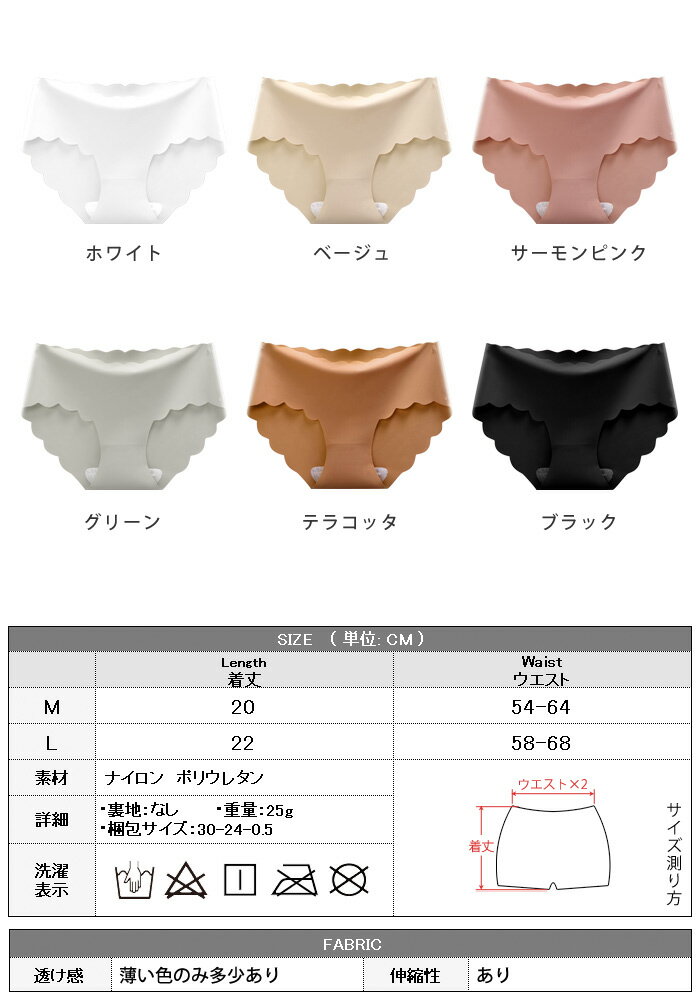 【449円!よりどり2点クーポンで】 ショーツ...の紹介画像3