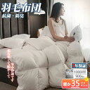 掛け布団 羽毛布団 暖か30マス立体キルト ホワイトダックダウン 90% 抗菌 350dp以上 かさ高 150mm以上 羽毛 布団 掛布団 冬 軽い 暖かい 掛け布団 シングル セミダブル ダブル ロング 2024最新