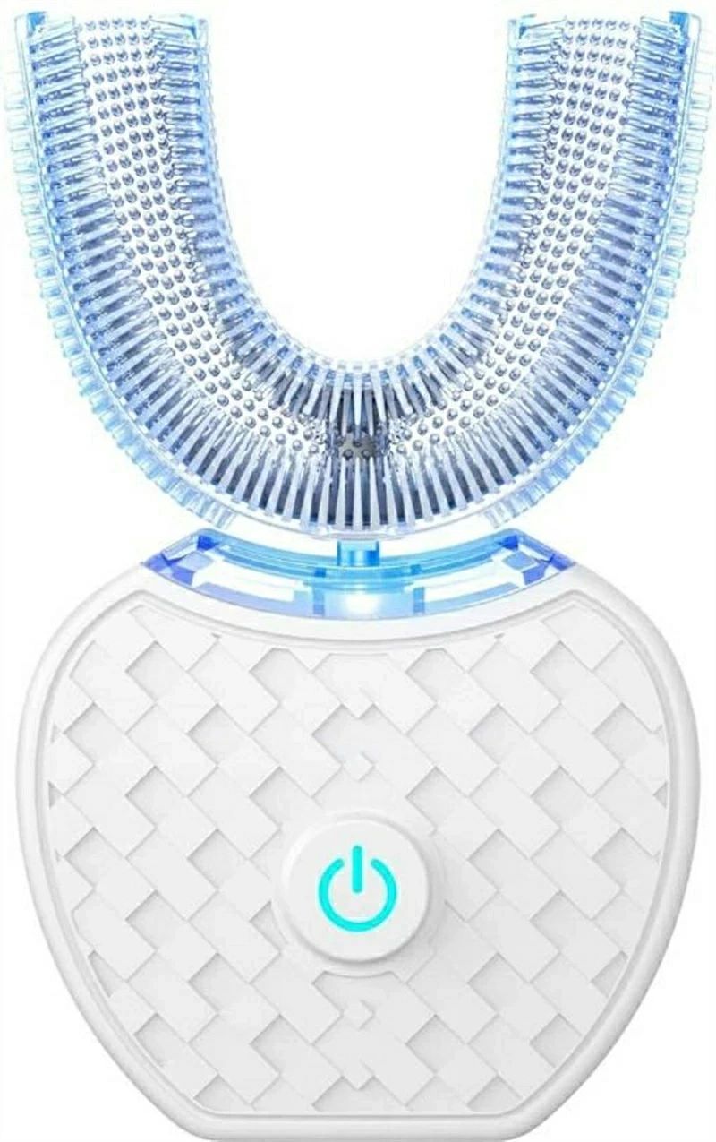 音波振動歯 ブラシ IPX7防水 ワイヤレス充電 360°U型