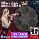 \2025 実用的な父の日プレゼント/ パンチング マシン 音楽再生 RGBライト 家庭用 USB充電式 ダイエット パンチングマシン ミュージック ボクシングマシン スマートボクシングターゲット 壁掛け ボクシングサンドバッグ Bluetooth音楽 パンチングミット サンドバック 初心者