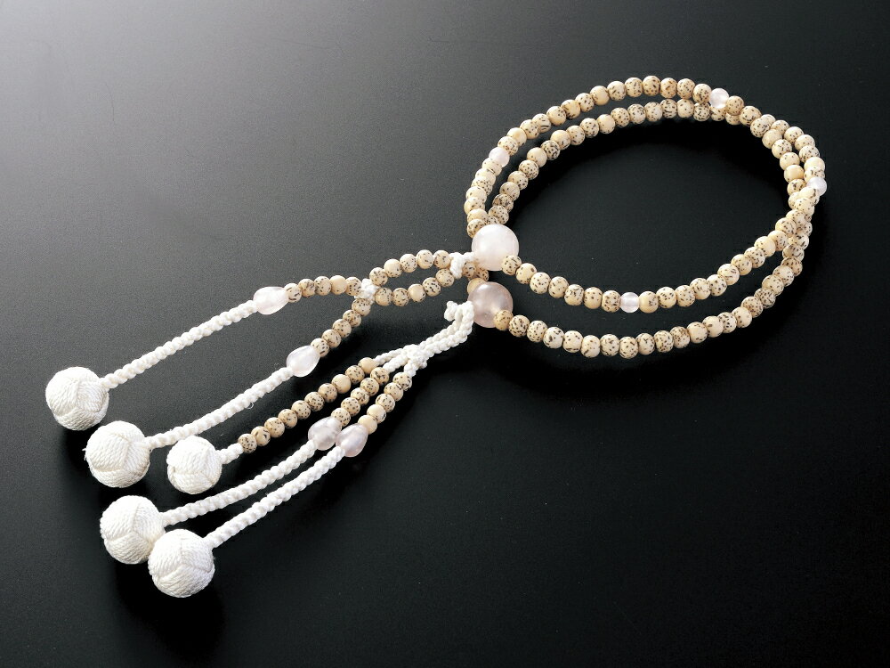 菩提樹（紅水晶仕立）/女性用サイズ8寸/高級念珠/創価学会仏壇/創価学会仏具/ミニ仏壇/コンパクト仏壇/お念珠/お数珠