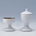 創価学会仏壇/創価学会仏具/ミニ仏壇/コンパクト仏壇/仏器/茶湯器/ご飯入れ/お水入れ/ビクトリー仏茶器セット/ホワイト