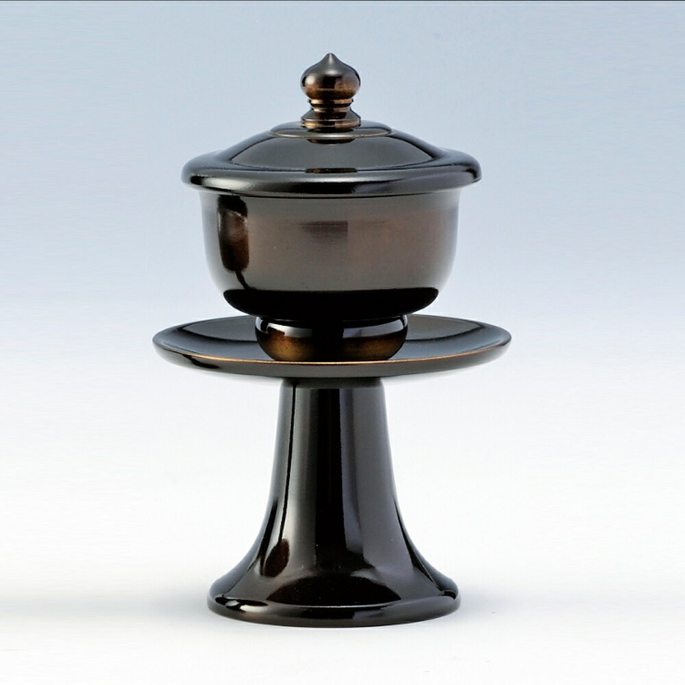 高級銅器製お水入れ（トク色）/創価学会仏壇/創価学会仏具/ミニ仏壇/コンパクト仏壇/仏器/茶湯器/ご飯入れ/お水入れ