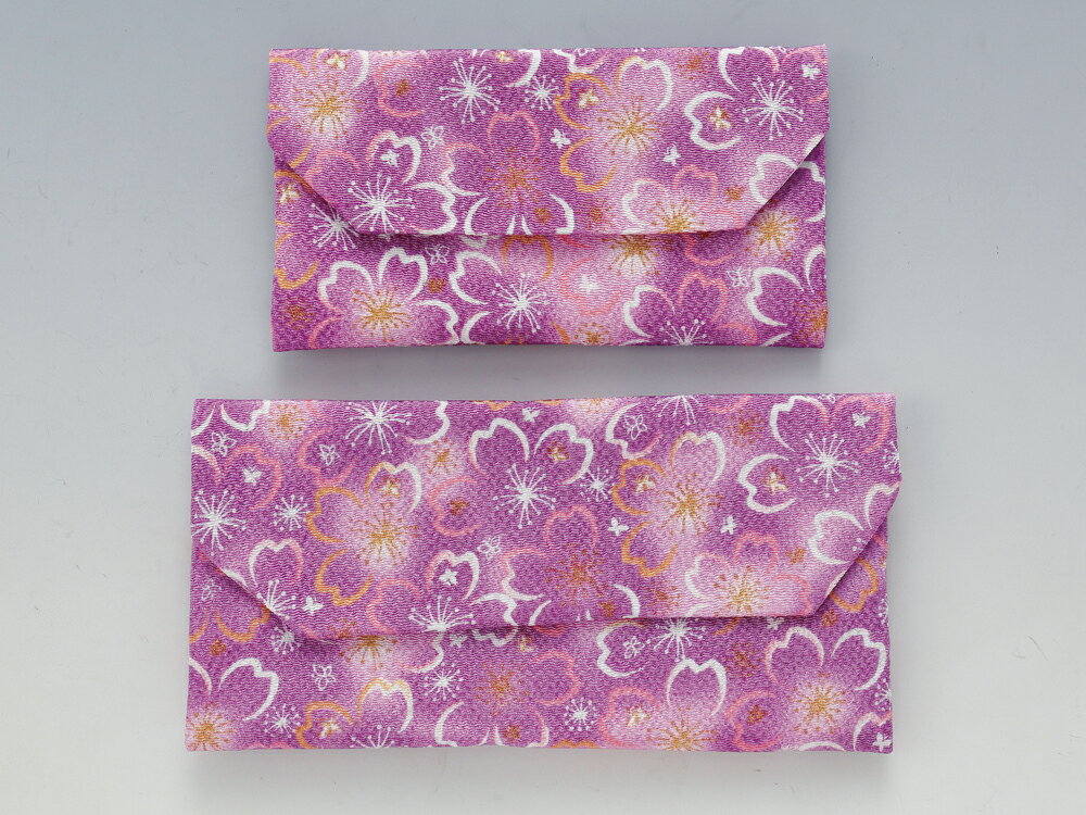 ちりめん念珠ケース（さくら紫）/念珠ケース/お数珠入れ/創価学会仏壇/創価学会仏具/コンパクト仏壇/ミ..