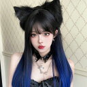 alicegarden シンセティック ヒートレジスタント ウィッグ ロング・ストレート・ボブ・ヘアスタイル ヒメカット 26インチ マルチカラー 日常 使用 適した ファイバー製 自然 リアル かつら(アクセサリーは含まれません) ウィッグ かつら カツラ つけ毛 うぃっぐ(4)
