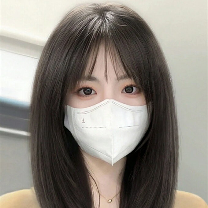 女性用 ショート&ミディアム ヘッドカバーウィッグ、ファッショナブルなアンチエイジング ボブスタイル ショルダーレングス ヘアピース ウィッグ かつら カツラ つけ毛 うぃっぐ