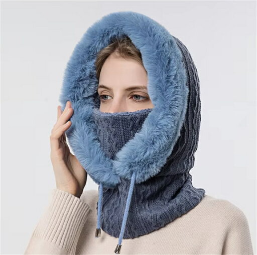女性用ニットカシミヤバラクラバ、ファーキャップ、マスクセット、フード付き、ネック、厚手、ぬいぐるみ、ふわふわ、ビーニー、フード、スキー、防風、暖かい、冬 女性用ニットカシミヤバラクラバ、ファーキャップ、マスクセット、フード付き、ネック、厚手、ぬいぐるみ、ふわふわ、ビーニー、フード、スキー、防風、暖かい、冬