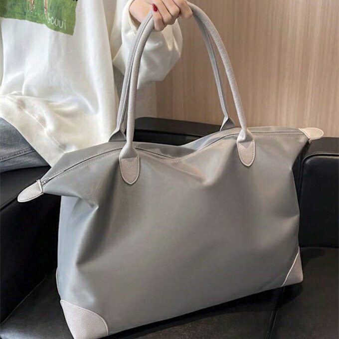 軽量ビジネスカジュアルミニマリスト大容量ダッフルバッグ、ティーンエイジャー女性大学生、ルーキー&ホワイトカラーワーカー向け、オフィス、大学、仕事、通勤、アウトドア、旅行、外出に最適