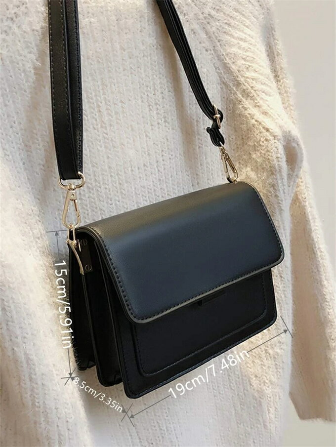 防水、軽量、ビジネスカジュアル 1個 ファッショナブルな多層モノグラムショルダーバッグ、チェーンストラップ付き、女性の日常使用に最適、デートの服装や十代の女の子、女性大学生、新人 3