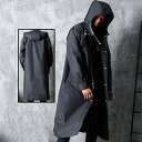 ブラック 高品質 ロングレインコート 大人用 フード付き 防水 バイク アウトドアギア サイクリング ハイキング フィッシング バイクライディングギア スタイリッシュ レインウェア 耐久性 レインコート