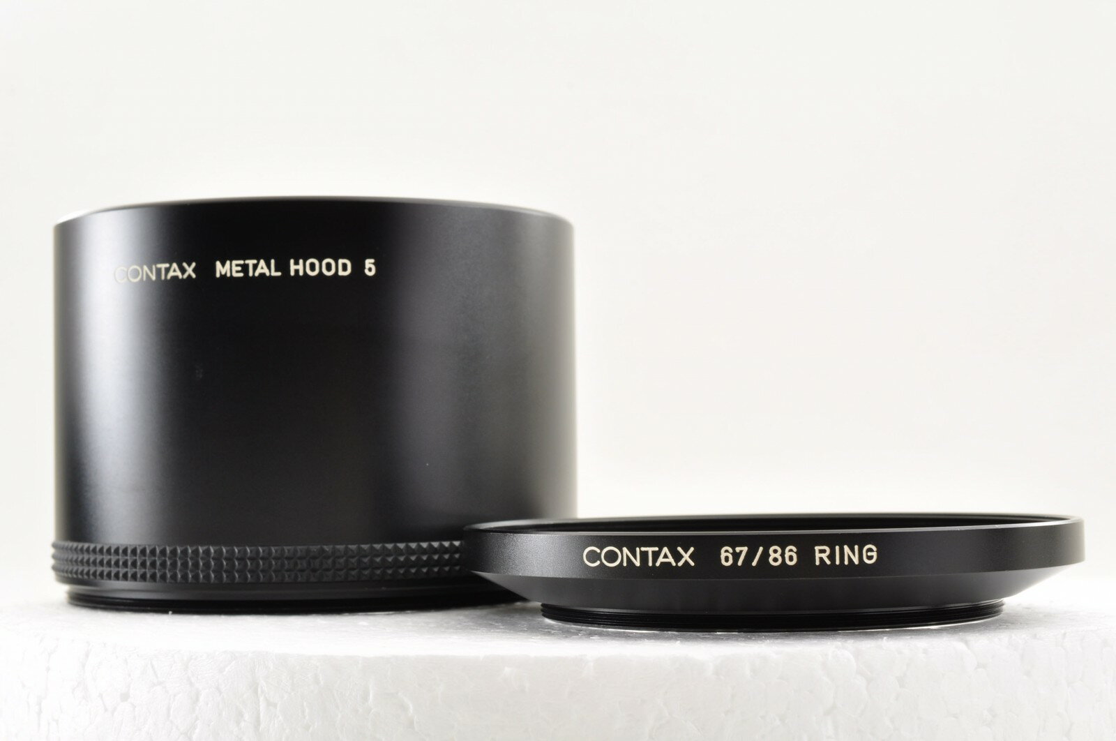 Rakuten - 【中古】CONTAX メタルレンズフード 5 ＆ 67/86 アダプターリング セット
