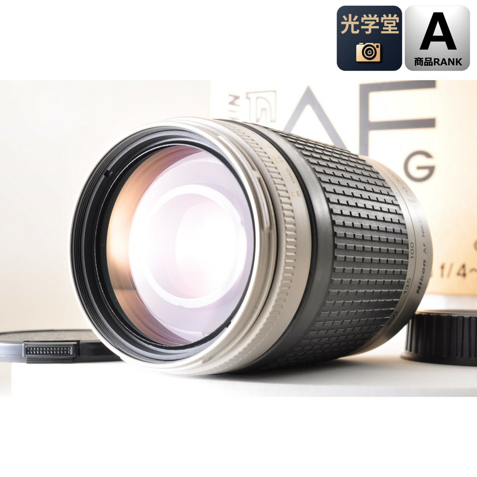 Rakuten - 【中古】Nikon AF NIKKOR 70-300mm F4-5.6G 望遠 Nikon Fマウント用 ニコン カメラレンズ 交換レンズ , 元箱付き