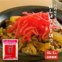 【ゆうパケット送料無料】国産生姜使用　紅しょうが千切り　45g×5 　|生姜 国産 甘酢 ガリ スライス 無着色 合成保存料 不使用