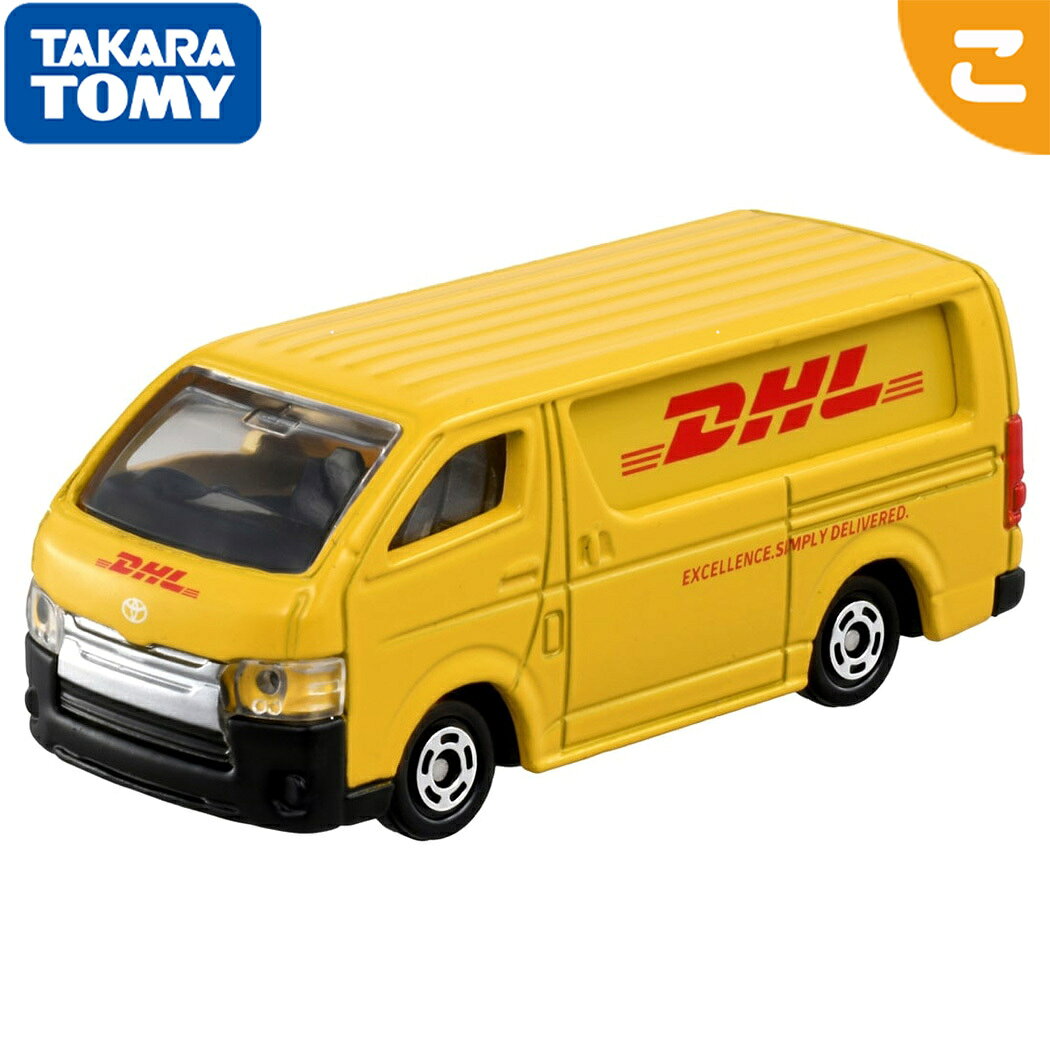 Rakuten - ＼全商品8～11倍！／【新品】 タカラトミー トミカ No.102 DHL 配送車 配達 くるま 車 ミニカー おもちゃ 男の子