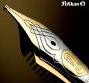 Pelikan ペリカン Souveran スーベレーン万年筆 グリーンストライプ M600ロジウム装飾14金ペン先（全4種：EF/F/M/B） 3