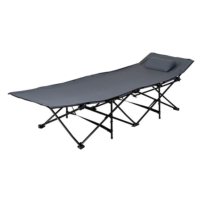 キャンプ ベッド 野外 ベッド アウトドア 折りたたみ式 収納袋付 置き枕付 キャンピングベッド キャン..