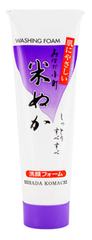 みはだ小町 米ぬか洗顔フォーム 120g