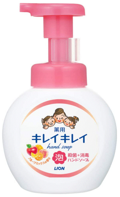 キレイキレイ薬用泡ハンドソープ フルーツミックスの香り ポンプ 250mL